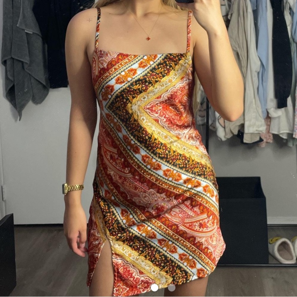 LUCCI MINI DRESS RED: BRAND NEW